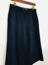 Load image into Gallery viewer, Boden Women's Crop Smart Culottes Trousers | UK12 | Blue