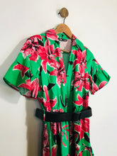 Load image into Gallery viewer, Zara Women's Floral Peplum Maxi Dress | XS UK6-8 | Multicoloured