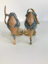 Load image into Gallery viewer, French Connection Women's Snakeskin Heeled Heels | EU39 UK6 | Multicoloured