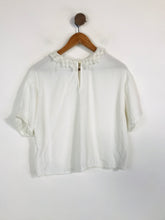 Load image into Gallery viewer, Cooperative Urban Outfitters Women's Boho Lace Blouse | M UK10-12 | White