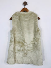 Load image into Gallery viewer, Boden Women's Faux Fur Gilet Jacket | UK10 | White