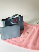 Load image into Gallery viewer, Kate Spade Women’s Leather Shoulder Tote Bag & Purse | Blue