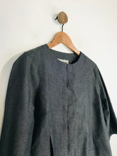 Load image into Gallery viewer, Jigsaw Women's Crop Smart Blazer Jacket | UK12 | Grey