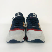 Load image into Gallery viewer, New Balance Mens 998 Abzorb Sole Trainers | UK7 | Navy Muli