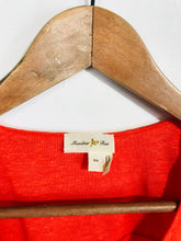 Load image into Gallery viewer, Anthropologie Meadow Rue Women's Knit V-Neck T-Shirt | XS UK6-8 | Red