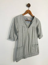 Load image into Gallery viewer, Lois Women's Cotton Buttoned T-Shirt | M UK10-12 | Grey