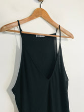 Load image into Gallery viewer, Zara Women's Striped Tank Top | L UK14 | Black