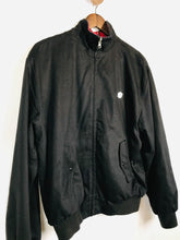 Load image into Gallery viewer, Long Clothing Men's Reversible plaid Bomber Jacket | M | Black