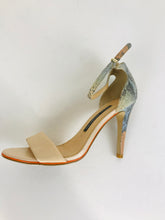 Load image into Gallery viewer, French Connection Women's Snakeskin Heeled Heels | EU39 UK6 | Multicoloured