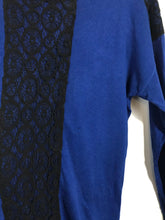 Load image into Gallery viewer, Long Tall Sally Women's Lace Jumper | M UK10-12 | Blue