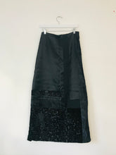 Load image into Gallery viewer, Christian LaCroix Bazar Patchwork Maxi Skirt | 42 UK14 | Black