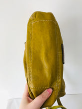 Load image into Gallery viewer, Fossil Women’s Leather Shoulder Crossbody Bag | Medium | Mustard Yellow