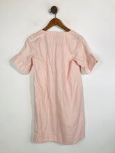 Load image into Gallery viewer, Whistles Women's Cotton Shift Shirt Dress | S UK8 | Pink