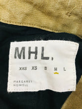 Load image into Gallery viewer, Margaret Howell Women’s High Waisted Wide Leg Cargo Jeans | UK12 M | Green