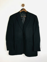 Load image into Gallery viewer, Jaeger Men's Smart Suit Blazer Jacket | 44 S | Black