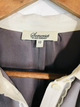 Load image into Gallery viewer, Somerset by Alice Temperley Women's Silk Vintage Mini Dress | UK12 | Purple