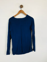 Load image into Gallery viewer, Jigsaw Women's Cotton Cowl Neck Jumper | S UK8 | Blue