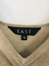 Load image into Gallery viewer, East Women’s Linen Blend Tank Top | UK16 | Brown
