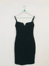 Load image into Gallery viewer, Kevan Jon Women’s Beaded Mesh Bodycon Dress | M | Black