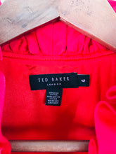 Load image into Gallery viewer, Ted Baker Women's Ruffle Neck Sheath Dress | 4 UK14 | Red