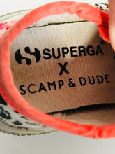Load image into Gallery viewer, Superga Kid's Leopard Print Trainers | EU22 | Multicoloured