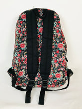 Load image into Gallery viewer, Vans Womens Floral Backpack Rucksack | Medium | Red