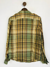 Load image into Gallery viewer, Ralph Lauren Women's Linen Check Gingham Button-Up Shirt | UK8 | Multicoloured