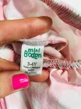 Load image into Gallery viewer, Mini Boden Kid's Floral Polka Dot Casual Trousers | 3-4 years | Pink