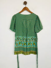 Load image into Gallery viewer, Monsoon Women's Floral Sheer Blouse | UK10 | Multicoloured