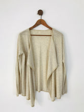 Load image into Gallery viewer, Des Petits Hauts Women’s Merino Wool Draped Cardigan | One Size | Beige Brown