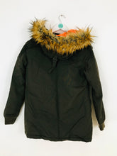 Load image into Gallery viewer, Superdry Rescue Women's Fleece Lined Parka Coat | L | Green