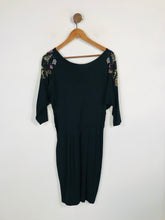 Load image into Gallery viewer, Paul Smith Women's Pleated Bat Wing A-Line Dress | M UK10-12 | Black