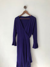 Load image into Gallery viewer, Isabella Oliver Women’s Wrap Midi Maternity Dress | 6 ~ UK20 | Purple