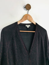 Load image into Gallery viewer, Whistles Women's Metallic Cardigan | L UK14 | Black
