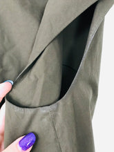 Load image into Gallery viewer, Jigsaw Women's Sleeveless V-Neck Shift Dress | UK14 | Green