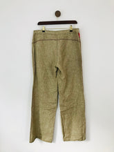 Load image into Gallery viewer, Fuego Women's Linen Chinos Trousers | UK16 | Grey