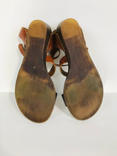 Load image into Gallery viewer, Jones Bootmaker Women's Strappy Sandals | EU38 UK5 | Brown