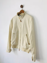 Load image into Gallery viewer, Henry Cotton's Men’s Bomber Harrington Jacket | 52 UK42 L | Beige