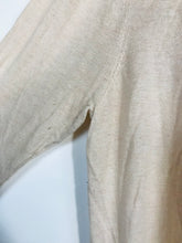 Load image into Gallery viewer, Monsoon Women's Cashmere Embroidered Jumper | UK16 | Beige