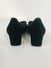 Load image into Gallery viewer, Peter Kaiser Women's Suede Embellished Heels | UK6 | Black