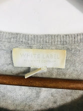Load image into Gallery viewer, The White Company Women's Cashmere Jumper | UK12 | Grey