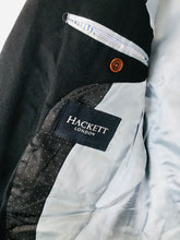 Load image into Gallery viewer, Hackett London Men’s Cotton Blazer Jacket | 38L | Navy Blue