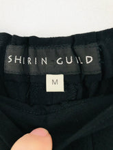 Load image into Gallery viewer, Shirin Guild Women’s Wool Wide Leg Trousers | M | Black