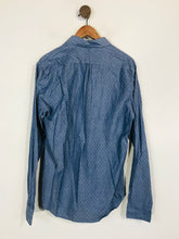 Load image into Gallery viewer, Scotch & Soda Men's Cotton Button-Up Shirt | L | Blue
