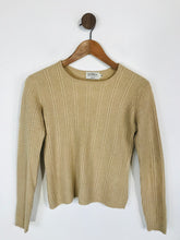 Load image into Gallery viewer, Denner Women's Cashmere Ribbed Jumper | S/M | Beige