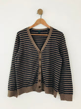 Load image into Gallery viewer, Boden Women's Striped Cardigan | UK16 | Blue