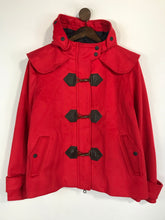 Load image into Gallery viewer, Rag & Bone Women's Wool Peacoat Coat | L UK14 | Red