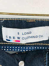 Load image into Gallery viewer, Crew Clothing Women's Washed Straight Jeans | UK8 | Blue