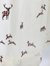 Load image into Gallery viewer, Joules Women's Deer Print Crepe Blouse | UK16 | White