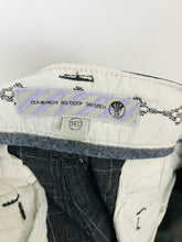 Load image into Gallery viewer, Fat Face Womens Cropped Straight Leg Trousers | UK14 | Grey